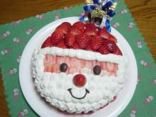 サンタさんのクリスマスケーキ by o-soramama [クックパッド] 簡単おいしいみんなのレシピが222万品