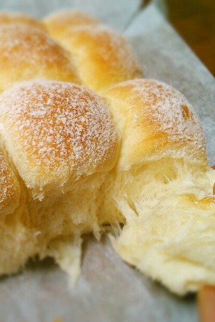 しっとりあまぁ～い♡ミルクちぎりパン by ゆあなママ [クックパッド] 簡単おいしいみんなのレシピが225万品