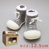 ベビーフィート ベビーシューズ スニーカー baby feet (12.5cm, スニーカー グレー（02）)