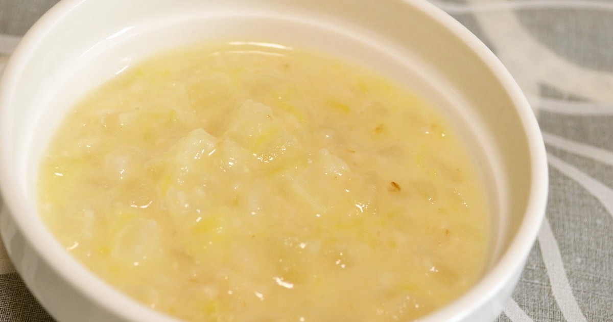 離乳食『薩摩芋と林檎のオートミール煮』 by つちかな [クックパッド] 簡単おいしいみんなのレシピが250万品