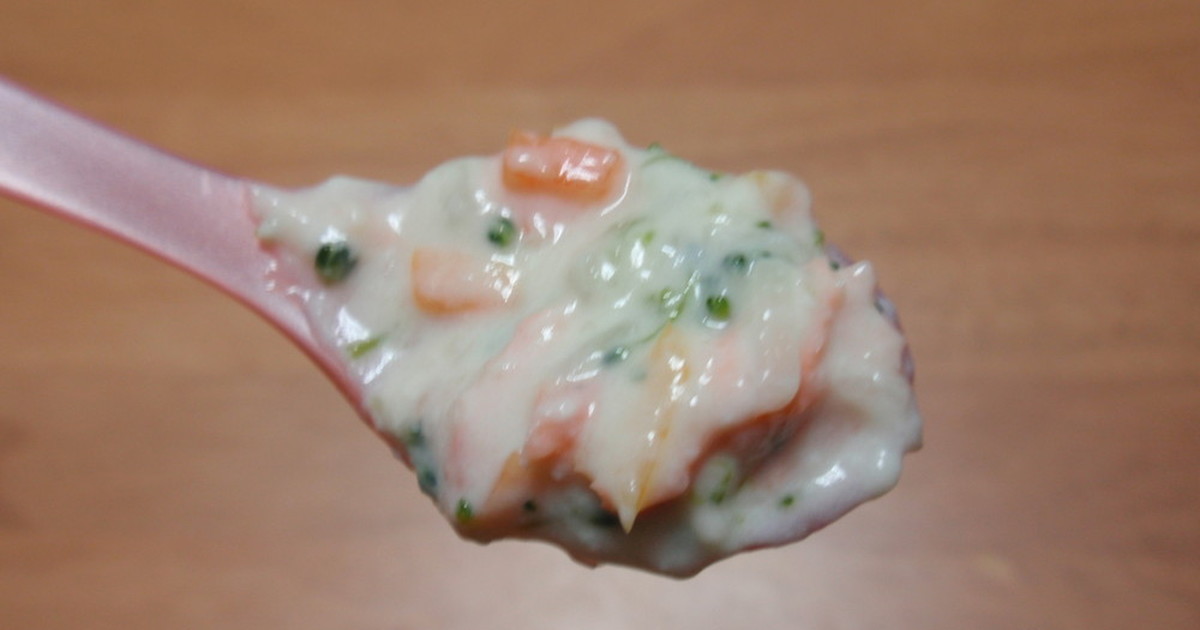 離乳食後期～完了期 鮭のクリーム煮　 by シュフパティシエ [クックパッド] 簡単おいしいみんなのレシピが250万品