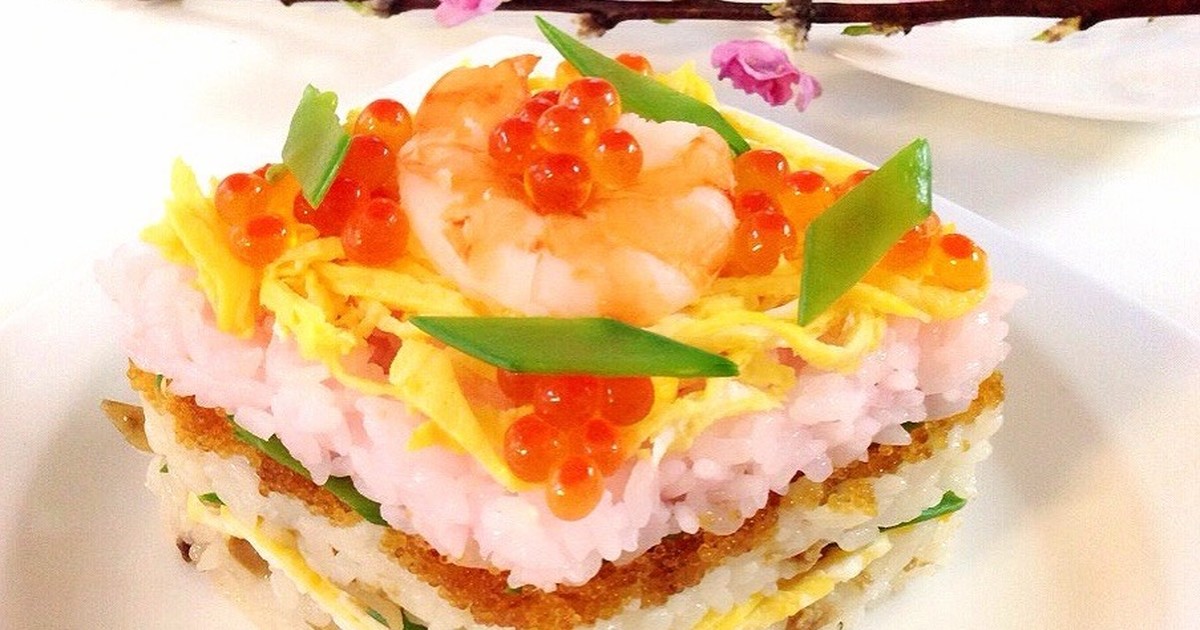 ひな祭りに☆ちらし寿司 by YUZUMAMAN [クックパッド] 簡単おいしいみんなのレシピが252万品