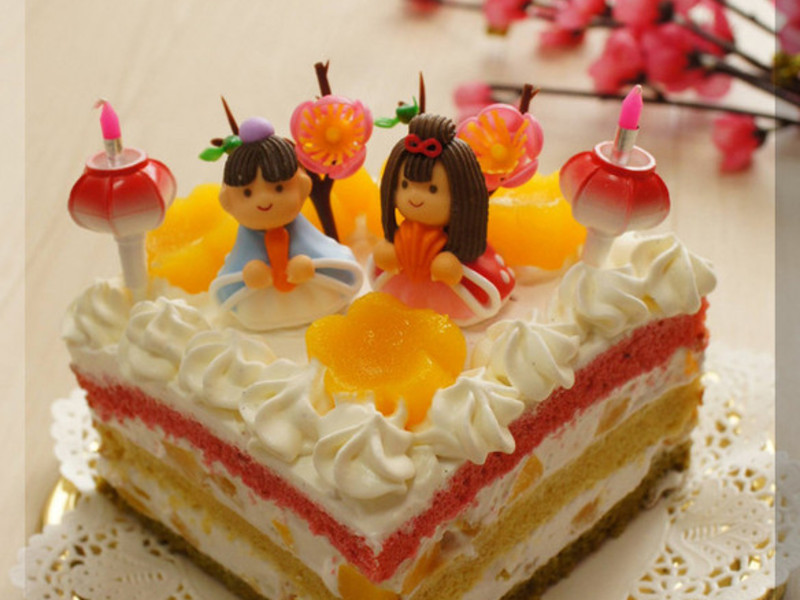 * 桃の節句 ❤ ひな祭りケーキ♬ by Aliceさん | レシピブログ - 料理ブログのレシピ満載！