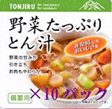 東和食彩　備蓄用　野菜たっぷり豚汁 10パックセット