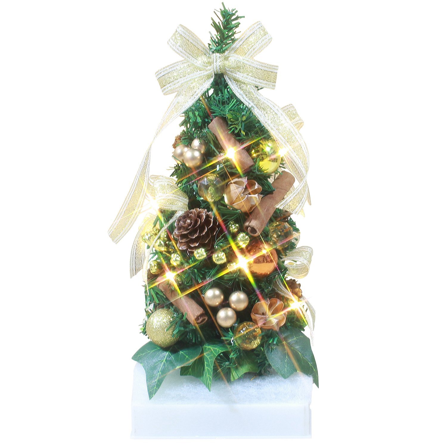 そのまま飾れる卓上タイプのクリスマスツリー