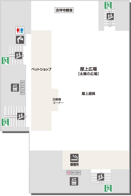 RF｜フロアマップ ｜吉祥寺店｜東急百貨店公式ホームページ