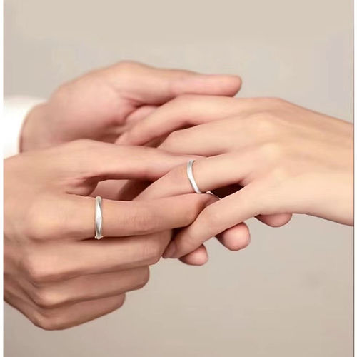 999銀 カップル指輪 オーダーメイド ペアリング メンズ レディース アクセサリー