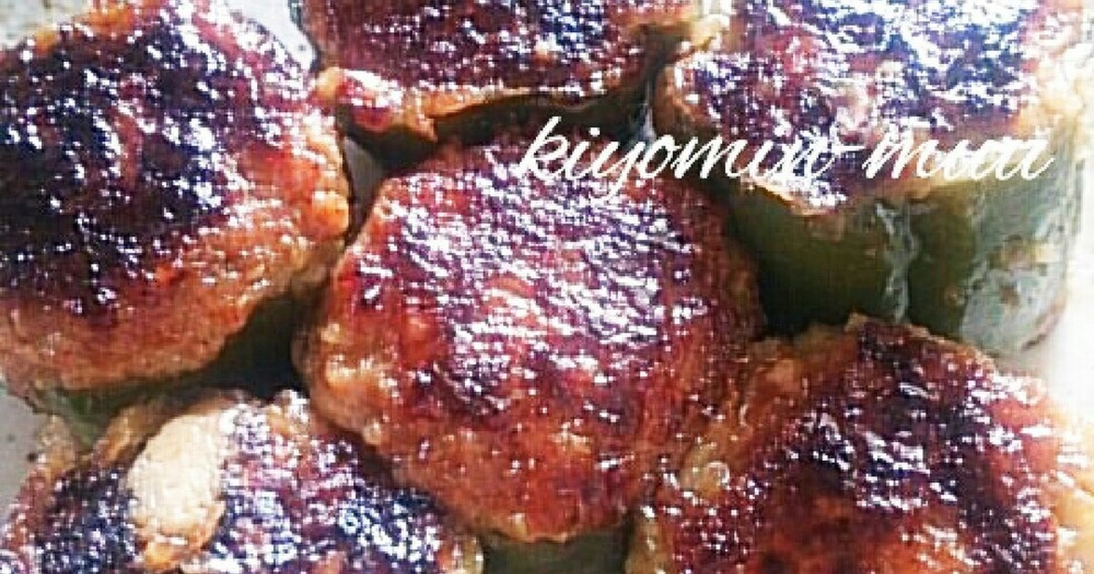 病みつき！ピーマンの肉詰め♪お弁当にも☆ by きよみんーむぅ [クックパッド] 簡単おいしいみんなのレシピが244万品