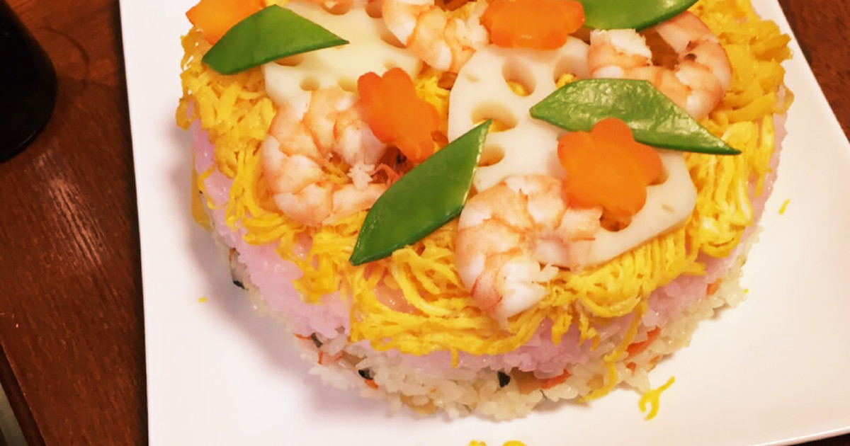ひな祭り、初節句ちらし寿司 by アルルテンテン [クックパッド] 簡単おいしいみんなのレシピが257万品
